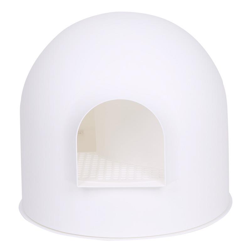 pidan雪屋猫厕所雪屋猫砂盆全封闭大号猫砂盆防外溅猫咪用品