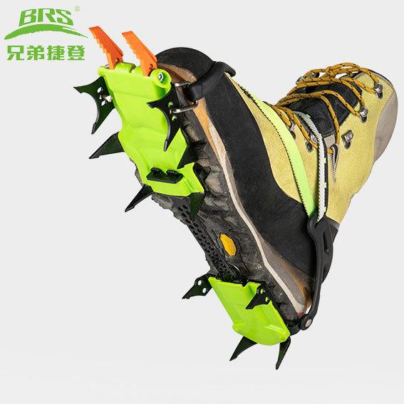 兄弟捷登 BRS-S5A/S5C雪豹行走十四齿雪地防滑锰钢专业登山冰爪