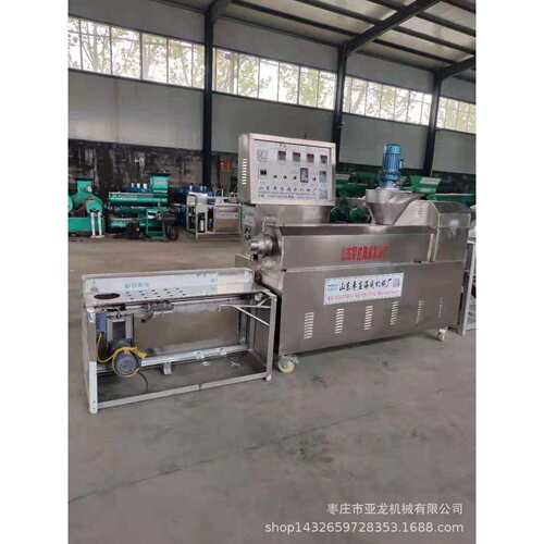 现货供应大豆豆皮机小本创业豆制品加工设备电动鸡翅豆耳挤出机