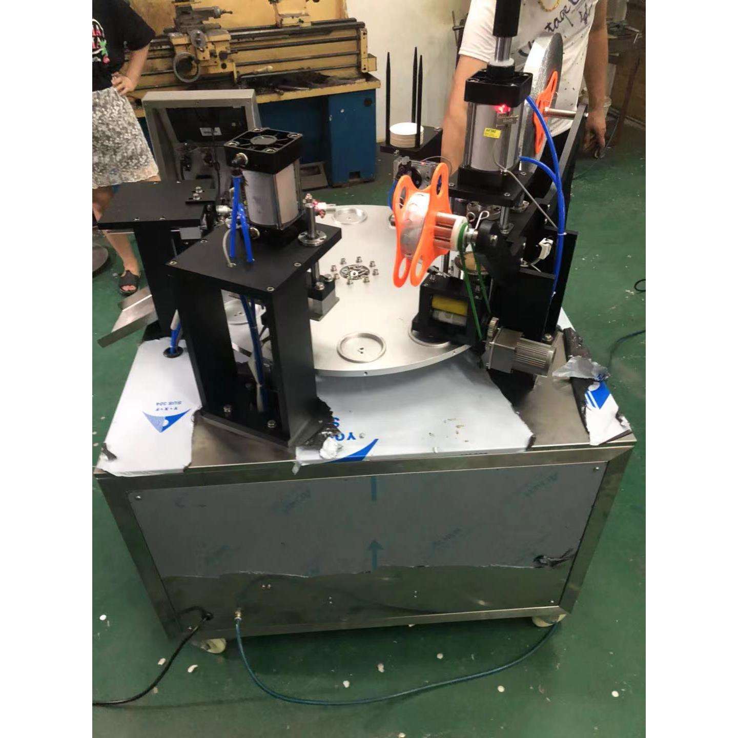 铝箔片灌装封口机 转盘式灌装封口机 全自动灌装封口机巨林机械