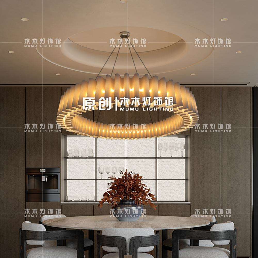 客厅主灯餐厅吊灯现代意式简约新中式设计师中山全屋灯具组合套餐
