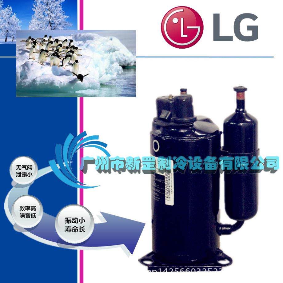 原装LG/乐金 GJS222PMA R410 2HP 转子式制冷压缩机 除湿机 热泵