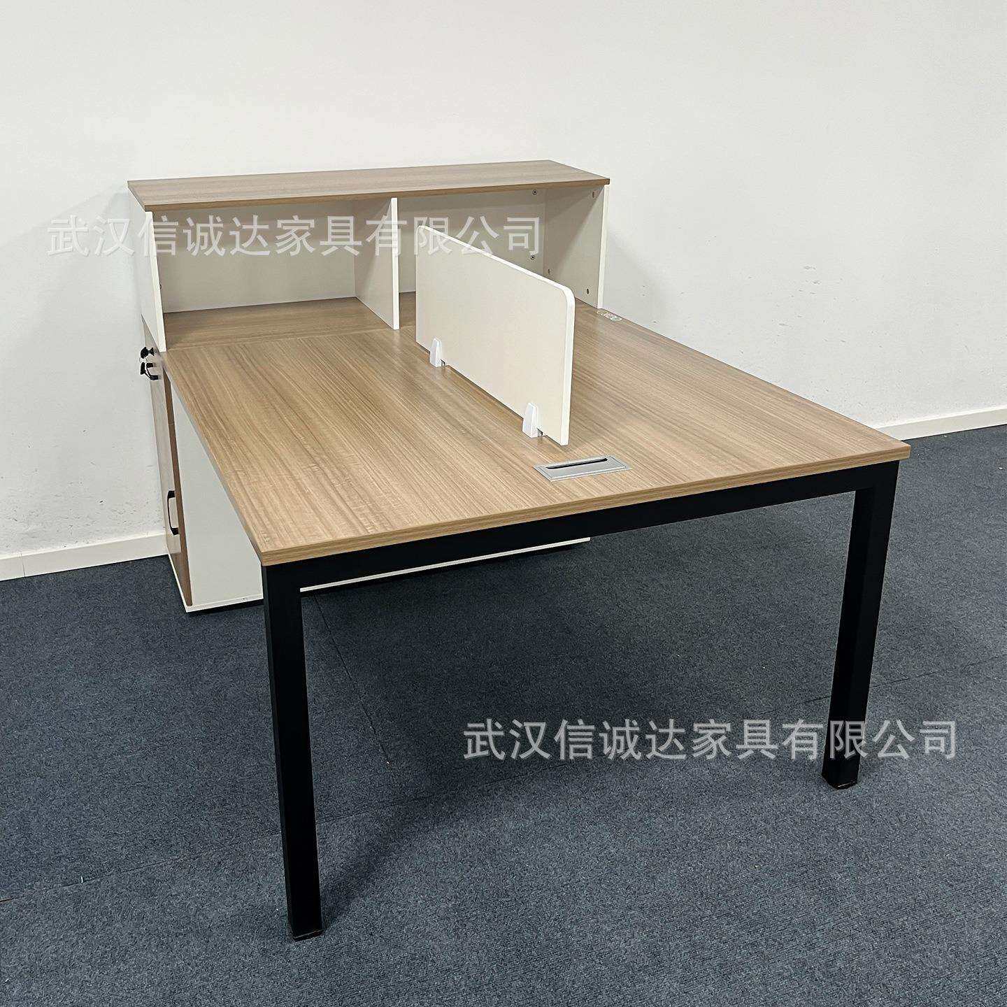 湖北办公家具组合办公卡位职员现代简约财务会计桌椅职员办公桌椅