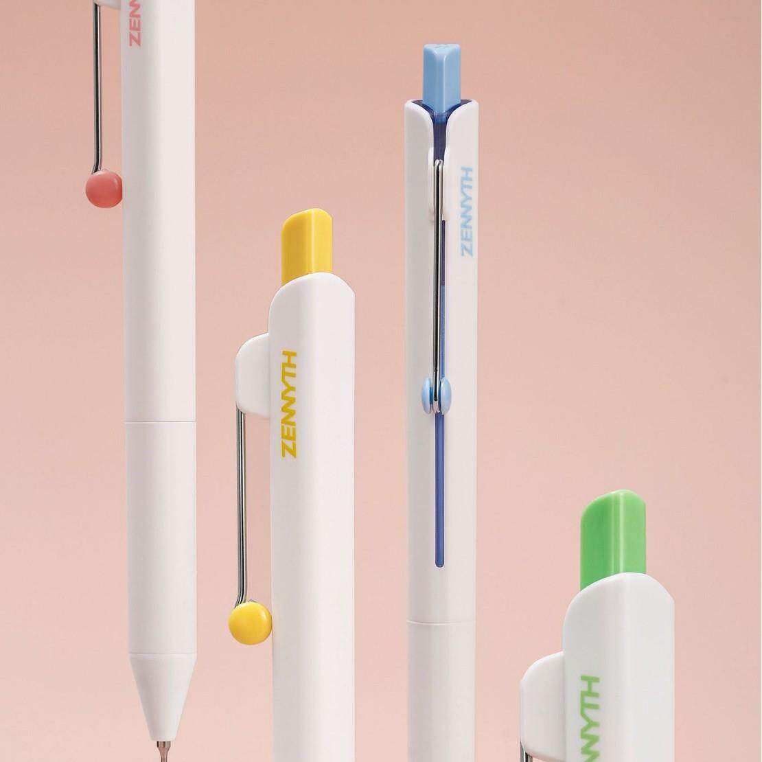 赞仕星渡中性笔速干学生刷题CS双珠笔芯顺滑不断墨小清新配色