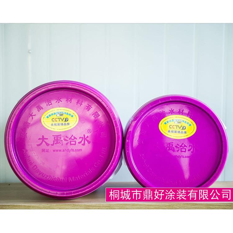 大禹治水厨房卫生间阳台防水涂料蓝色防水透明防水室内外补漏材料