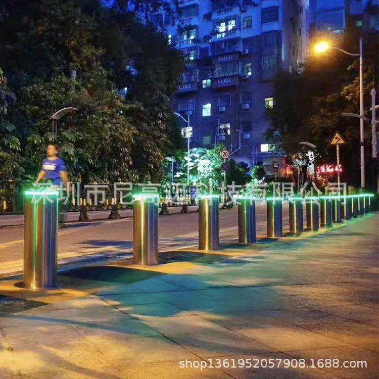 源头自动升降桩厂家直供衡阳祁东长沙公园旅游景区学校小区升降柱