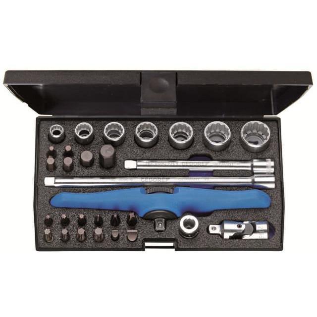 德国 GEDORE吉多瑞 2193159 1/4"其本工具套装30pcs D 20 MOT-A