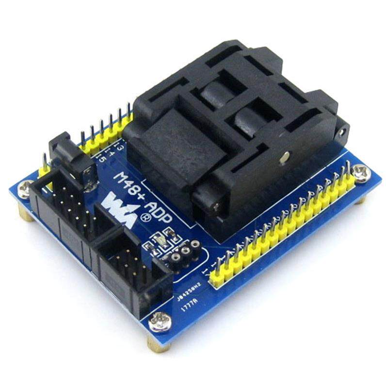 AVR Atmega TQFP32 专用测试座编程座 通过ISP接口 进行测试 烧写