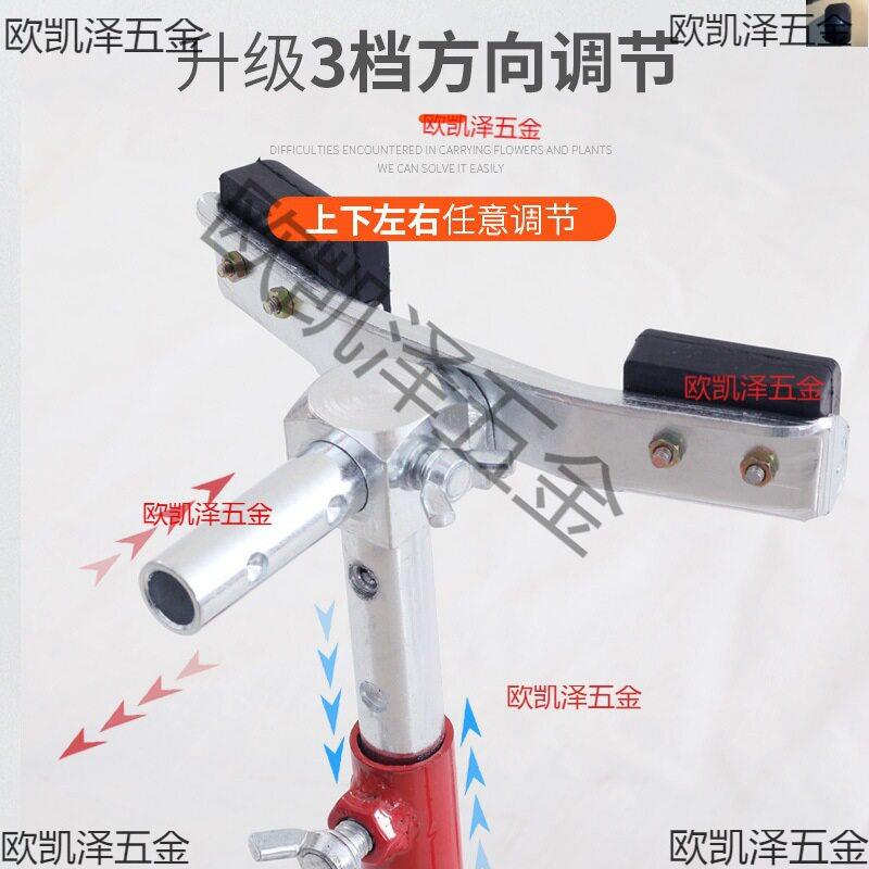 移动大花盆搬运神器推车工具紫砂花盆托盘底座万向轮底盘园林工具