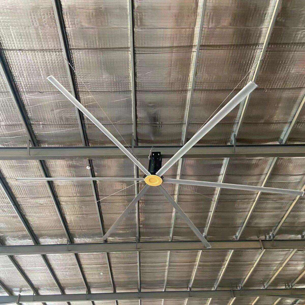 超大静音工业吊扇大风力大功率商用大吊扇车间仓库大型降温风扇