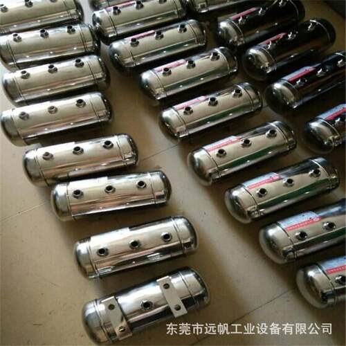 0.5L 1L 2L空压机小型储气罐 304材料不锈钢储气罐镜面抛光
