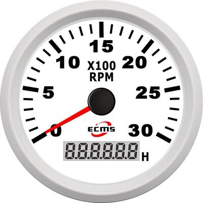 游艇船舶发动机 转速表 3000/4000/6000/7000/8000转RPM 85毫米