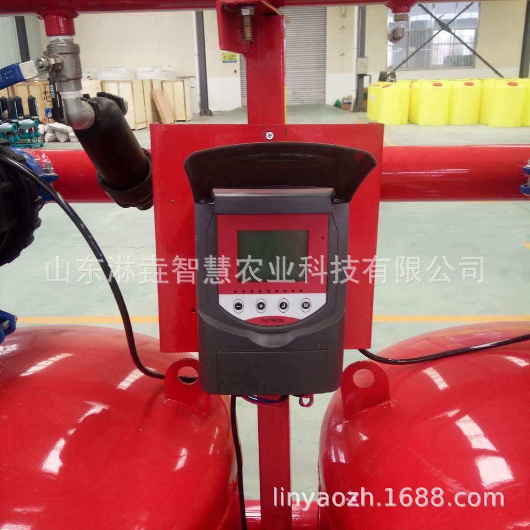 农用灌溉过滤器 泥沙河水固液分离过滤设备 自动反冲洗砂石过滤器