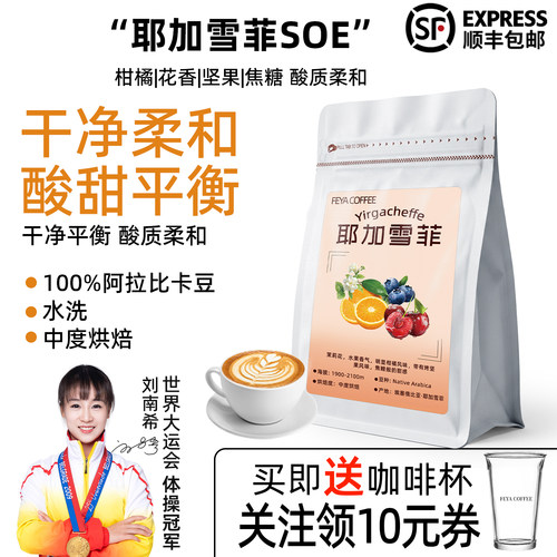 【手冲首选】埃塞耶加雪菲精品豆