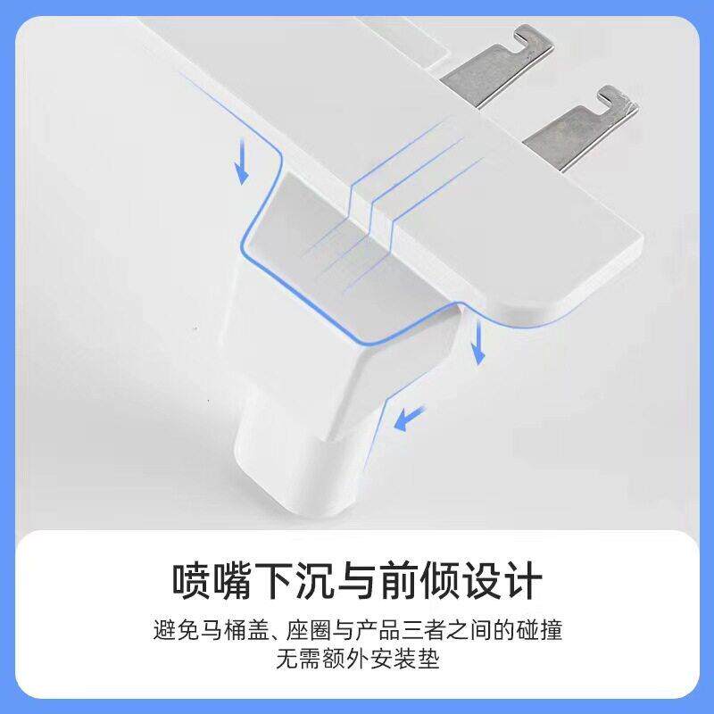 跨境热卖不用电卫生洗屁屁洁超薄一件快拆折叠喷嘴妇洗冲洗洁身器