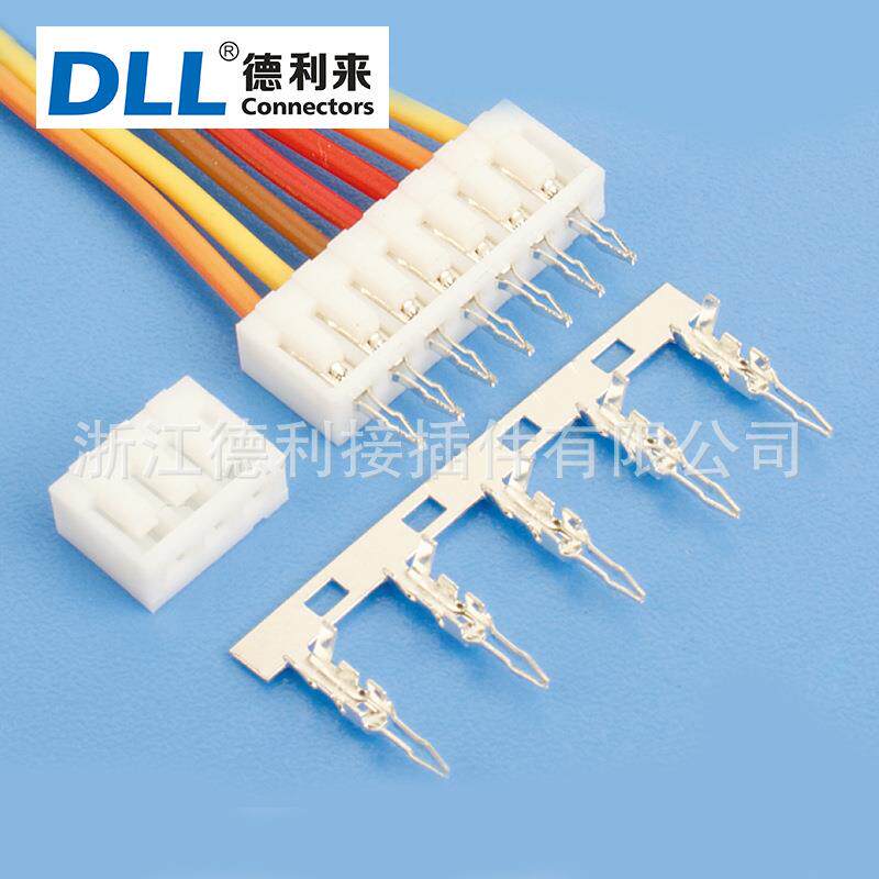 厂家直供SCN 2.5间距 连接器 接插件 胶壳+端子 条形连接器 2-20p