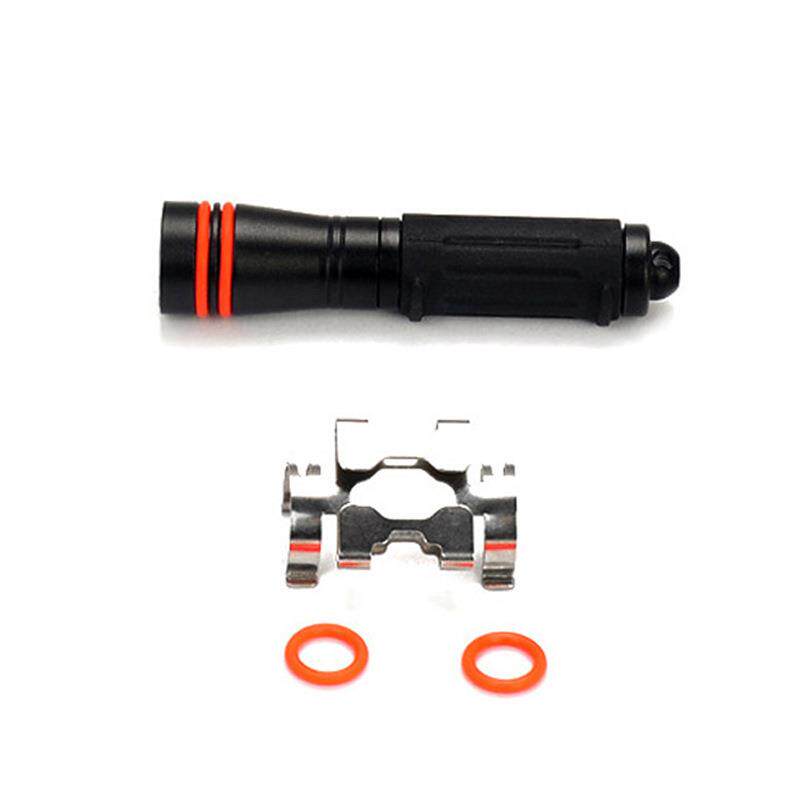 奥瞳潜水手电D1A深潜浮潜用LED强光灯小型迷你AAA电潜水手电筒7号