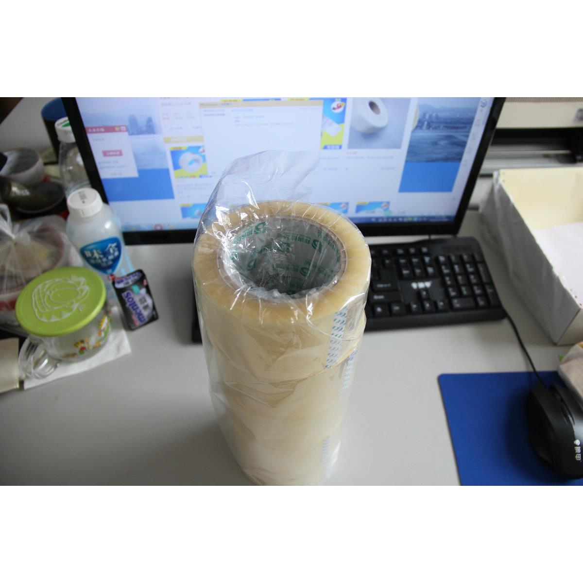 透明封箱胶带60MM*90M一箱45卷装 透明封箱胶带封箱带厂家