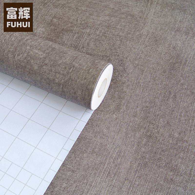 水泥墙壁纸自粘墙纸PVC自贴加厚复古北欧网咖工业风办公室HD-072