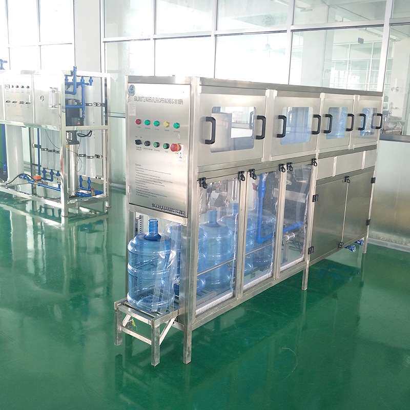 120桶每小时五加仑灌装机 纯净水 大桶水灌装机全自动灌装生产线