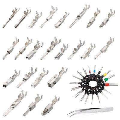 500PCS1/1.5/1.8/2.2/2.8/3.5mm汽车连接器汽车电线端子