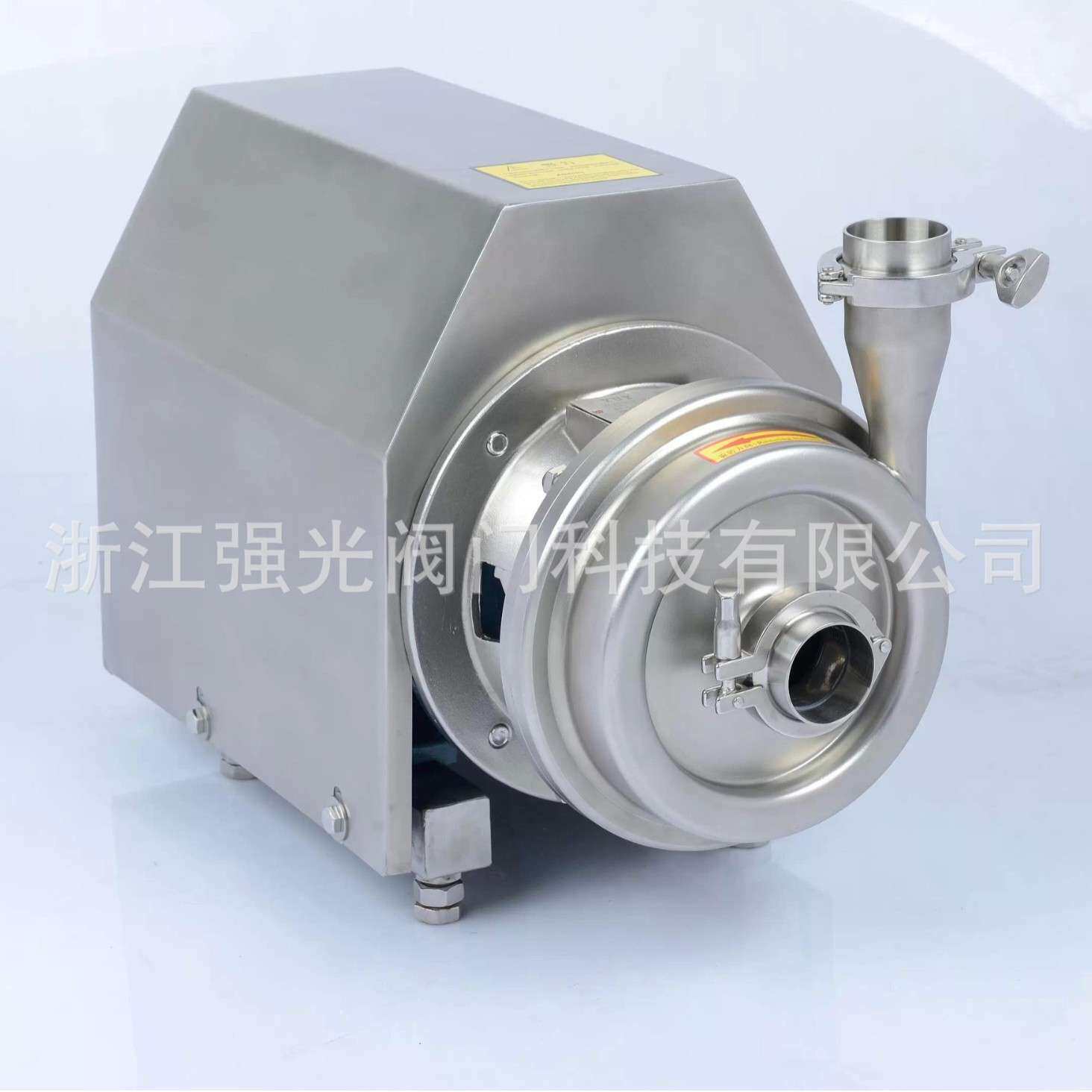 304/316L防爆移动式卤料汤汁输送卫生级食品级不锈钢离心式平叶泵