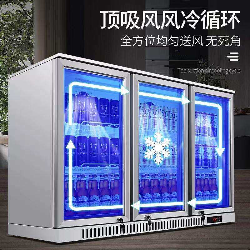 酒吧台式冷藏柜小型啤酒柜商用嵌入冰柜迷你饮料展示柜水果保鲜柜