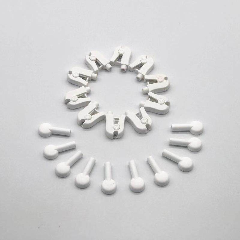 适用监护仪配件心电图机心电导联线香蕉插4.0转换夹扣子跨境出口