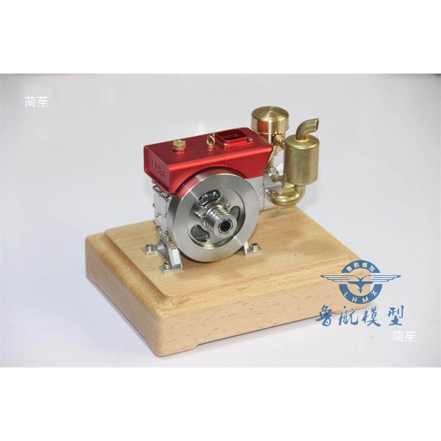 复古微型柴油机拖拉机金属内燃机迷你单缸汽油发动机引擎件垒德株