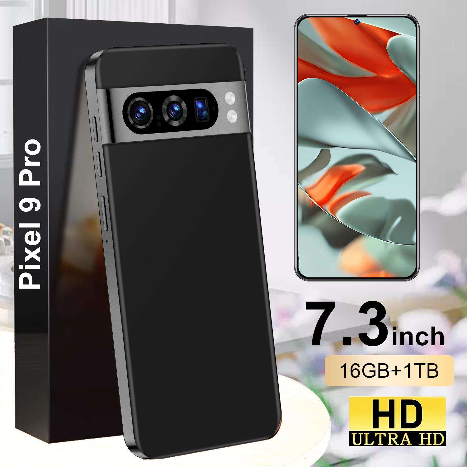 跨境爆款智能手机Pixel9 Pro 厂家现货7.3寸16G+1T一体机外贸