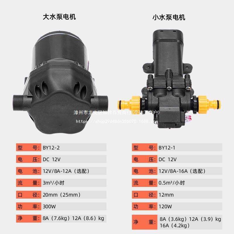 高压充电水泵小型电动抽水机浇水淋菜农用灌溉户外自吸泵洗车自动
