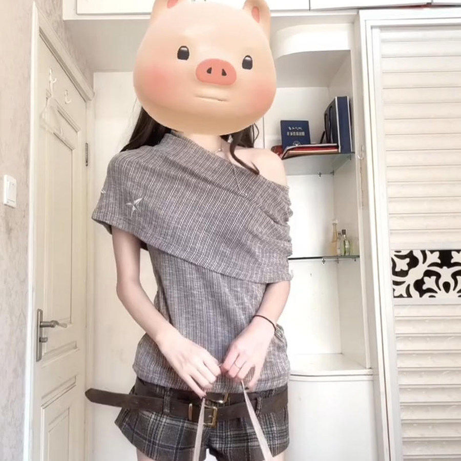 韩系独特绝美辣妹套装女