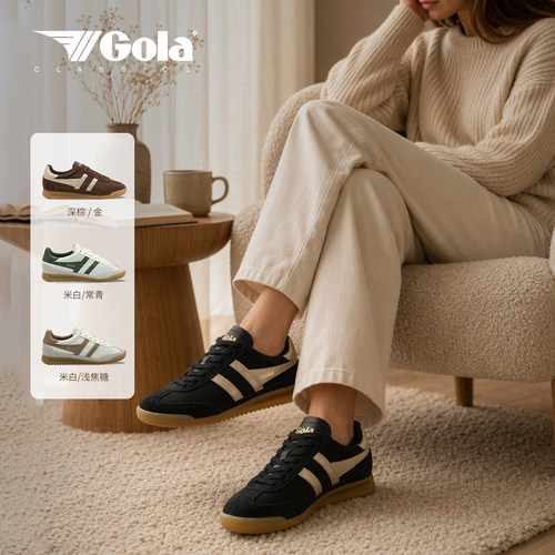 GolaTornado薄底休闲德训鞋女