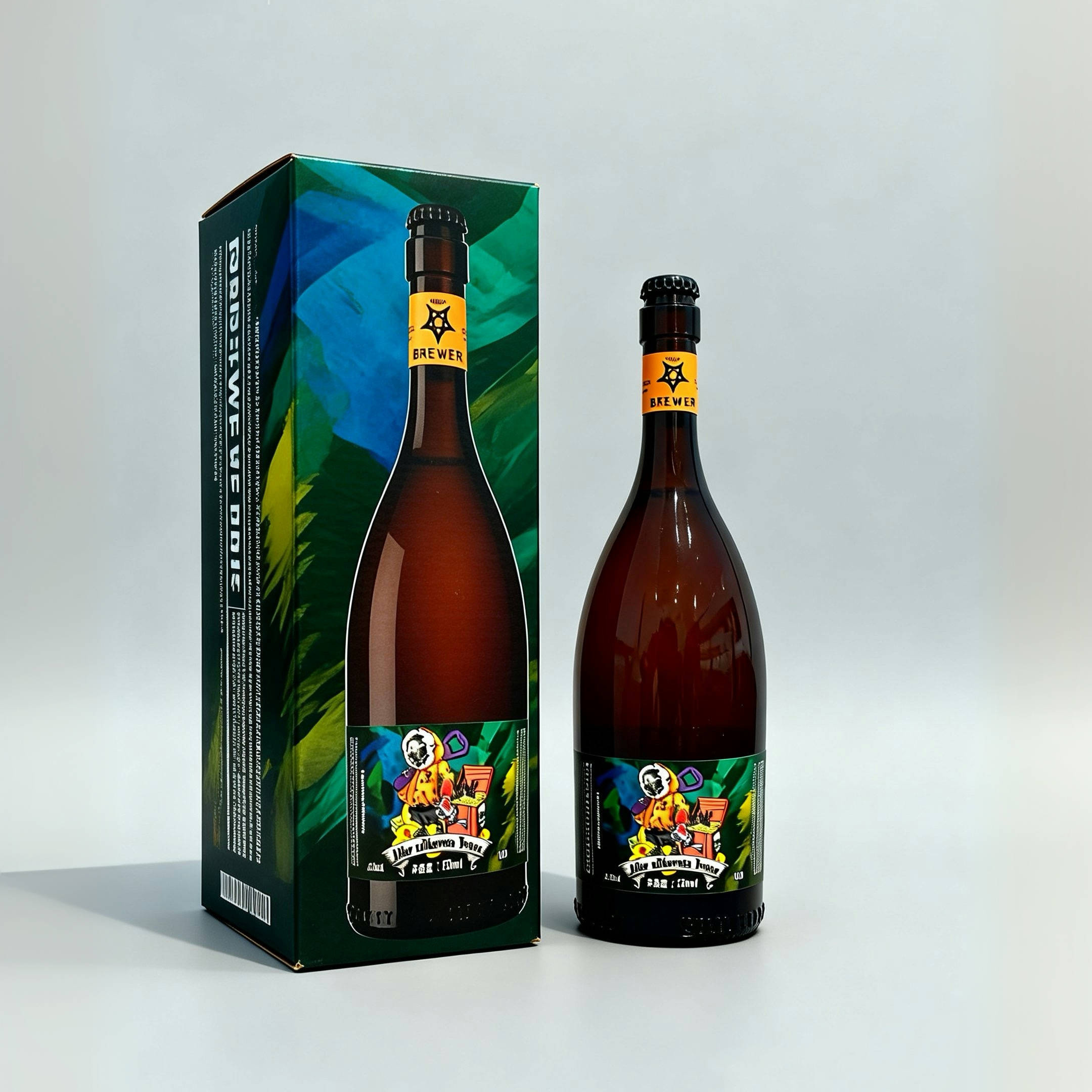 圣魂荒野酿造师750毫升大师窖藏淘金时代好运之酒6瓶整箱13度