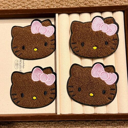 碎发整理可爱Kitty无痕刘海贴