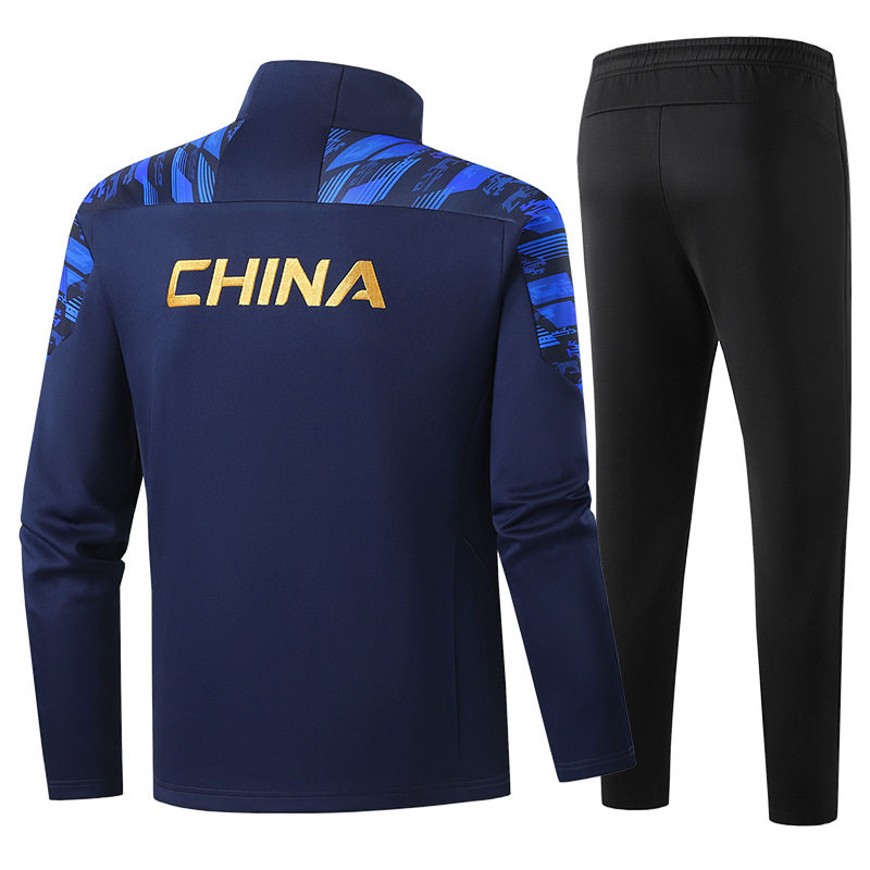 2026新款春秋乒乓球训练中国队运动服男女跑步长袖立领套装学生运