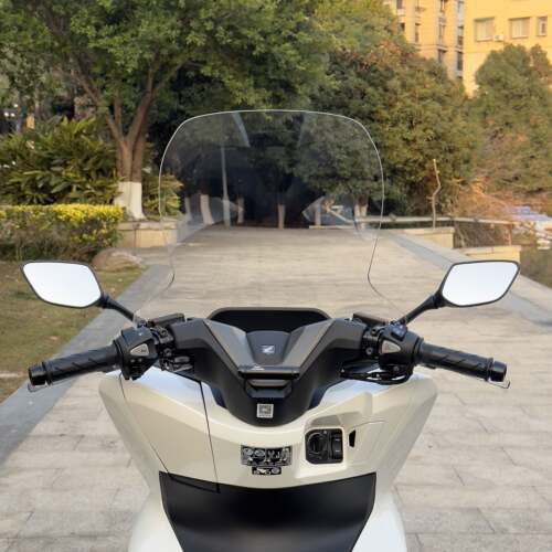 适用25-26款本田PCX160改装加高风挡 PCX125前置后视镜 加高风挡