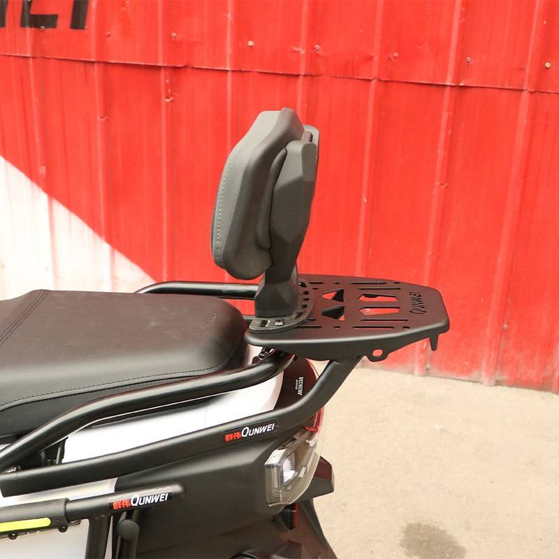 适用本田HRD125后靠背后座腰托腰靠垫改装WH125T-15柔软靠背扶手