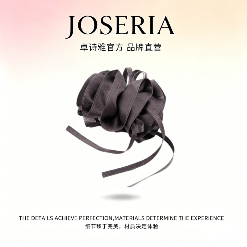 卓诗雅高级感蝴蝶结布艺发夹