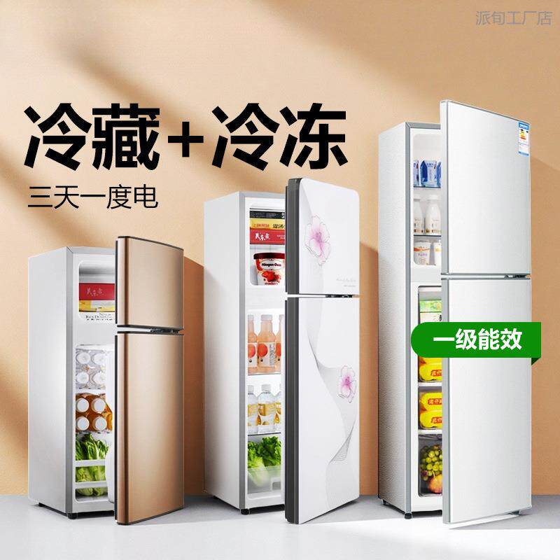 冰箱电气小冰箱家用小型出租房用二人用宿舍冷冻冷藏节能迷你1米2