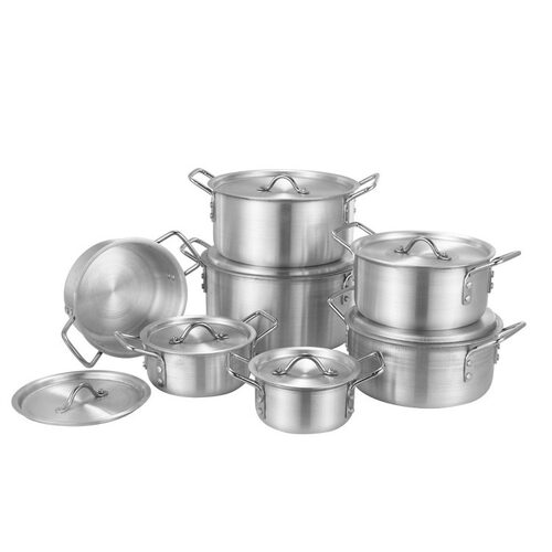 ?厂家直销铝锅7件套中东锅7件套铝锅双耳铝锅cookware