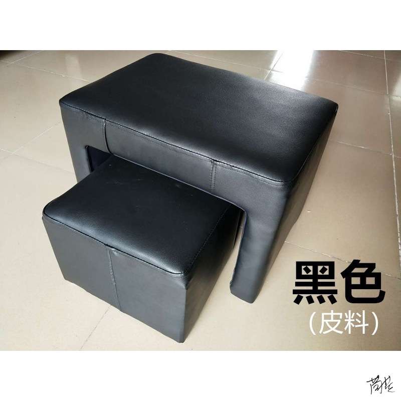 子母凳美甲搁脚凳休闲椅子足浴美足养生馆美脚美睫脚趾甲沙发脚