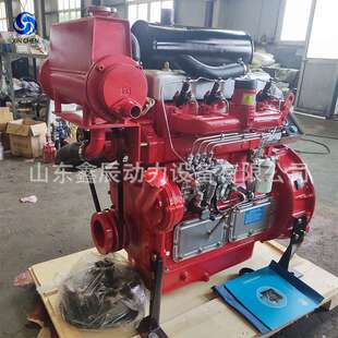 75KW 4100型四缸3000转电启动水冷船用柴油机 带海淡水箱发动机