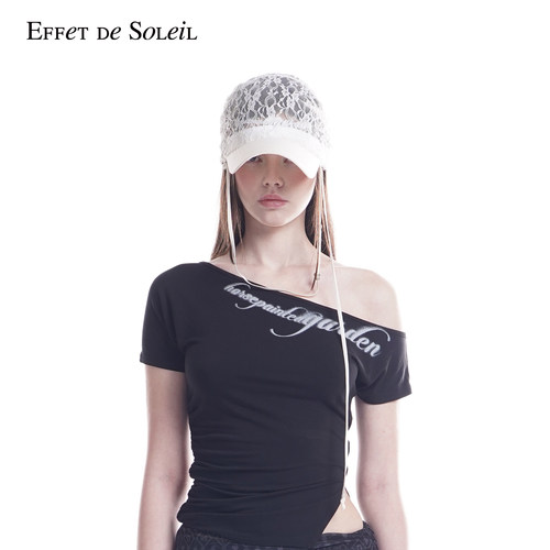 明星同款Effet de Soleil*2000 ARCHIVES联名蕾丝棒球帽子