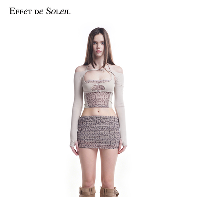 Effet de Soleil*2000 ARCHIVES联名长袖T恤上衣女装新品26夏