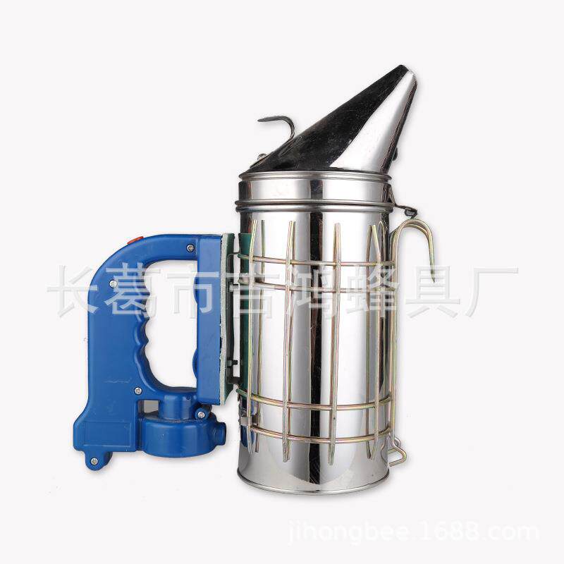 电动喷烟器尖头不锈钢熏烟器镇蜂熏蜂耐用吉鸿蜂具厂养蜜蜂用品