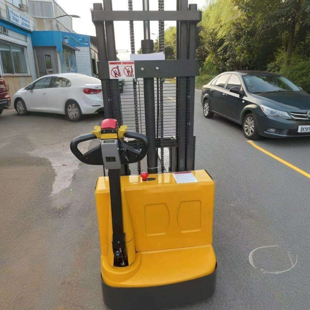 步行式堆高车1吨液压叉车2吨遥控小型电瓶升降装卸车升高铲车堆垛