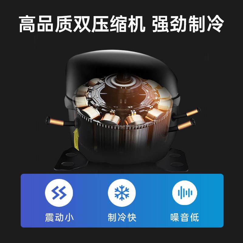 四门冰柜商用冷藏冷冻双温操作工作台冷柜厨房冰箱大容量保鲜柜图片