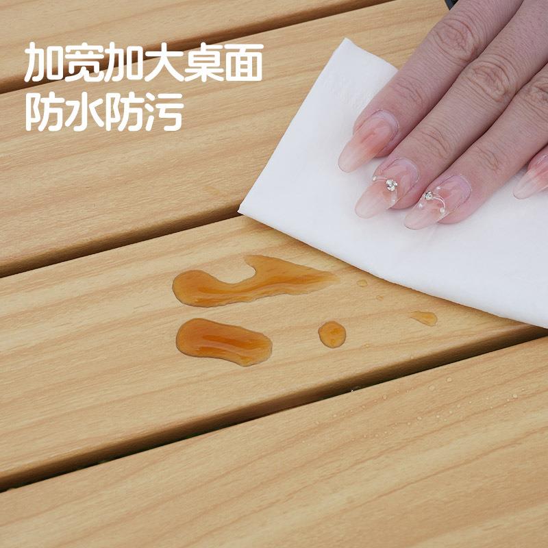 户外折叠桌子铝合金烧烤桌蛋卷桌露营用品野餐便携式桌椅套装组合