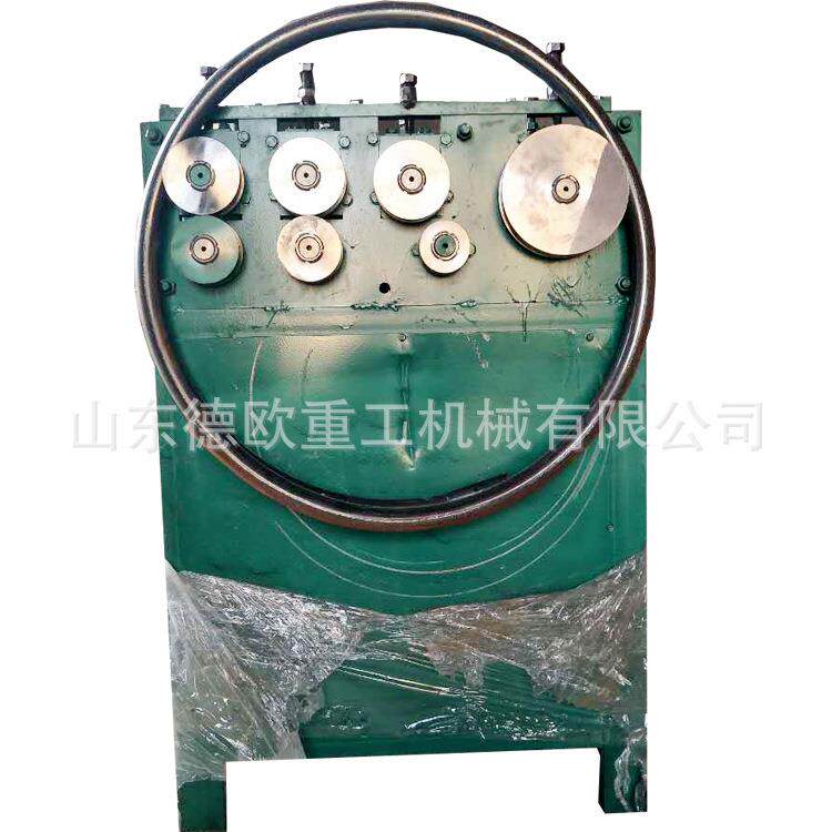 小型全自动液压滚弧机 管类线材电动打圈机 弹簧状管子卷圈设备